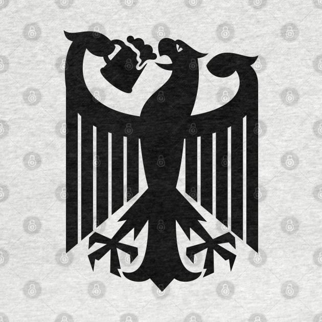 Germany coat of arms eagle beer by LaundryFactory